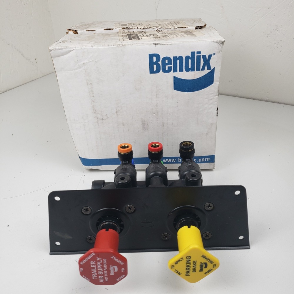 Bendix MV-3 Dash Control Valve Trailer Air Supply And Parking Brake Genuine